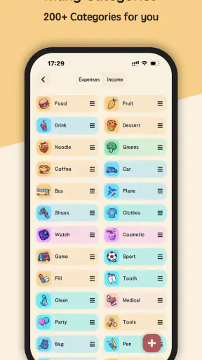 Gestor Dinheiro Meow Orçamento screenshot