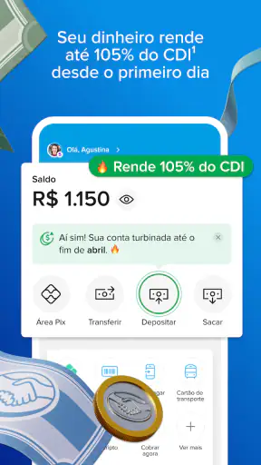 Mercado Pago: banco digital screenshot