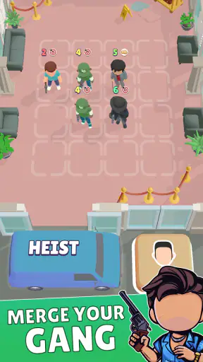 Merge Gangster Heist vs Police screenshot