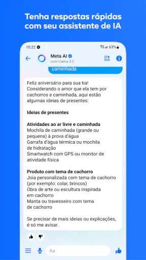 Messenger screenshot