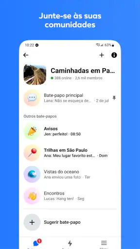 Messenger screenshot