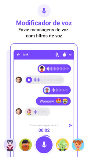 Messenger SMS Mensagens Emoji screenshot