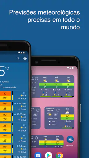 meteoblue tempo e mapas screenshot