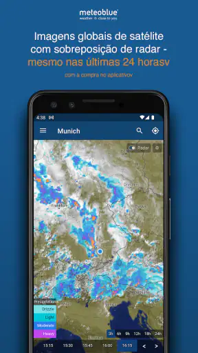 meteoblue tempo e mapas screenshot