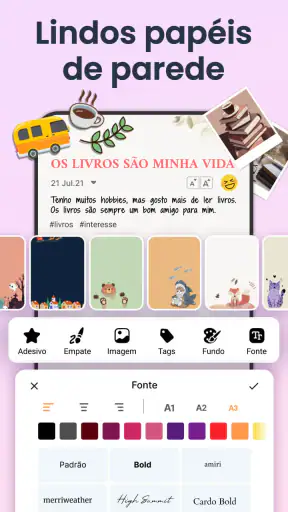 Meu diário - diário secreto screenshot