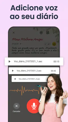 Meu diário - diário secreto screenshot