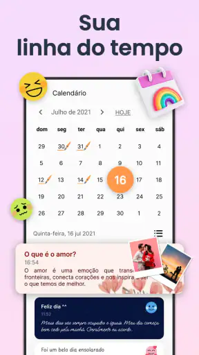 Meu diário - diário secreto screenshot