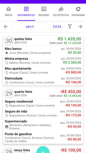 Meu orçamento Pro screenshot