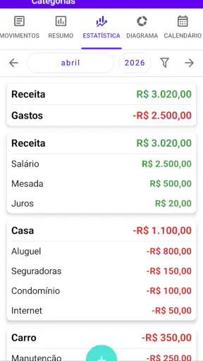 Meu orçamento Pro screenshot