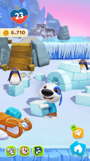 Meu Talking Hank: Ilhas screenshot