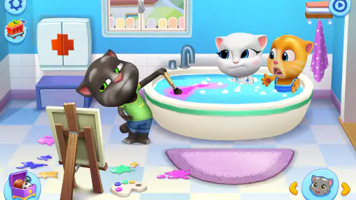 Meu Talking Tom: Amigos screenshot