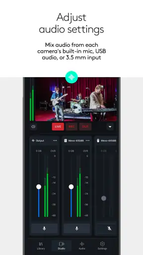 Mevo Studio screenshot