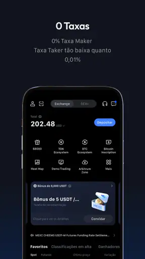 MEXC: Compre Bitcoin e Cripto screenshot