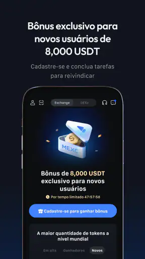 MEXC: Compre Bitcoin e Cripto screenshot