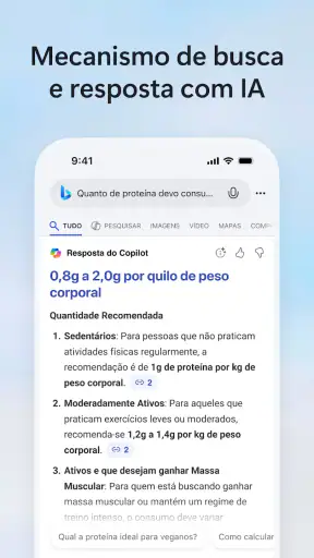 Microsoft Bing Pesquisa screenshot