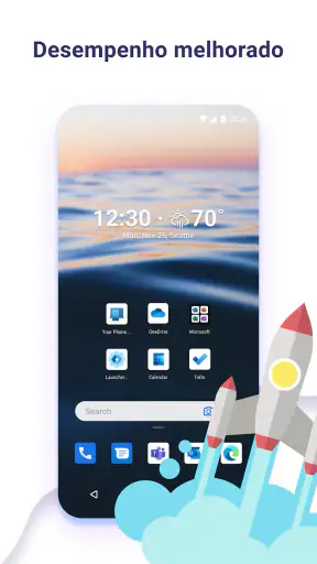 Microsoft Launcher screenshot