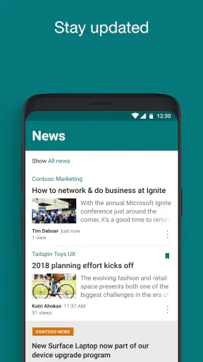 Microsoft SharePoint screenshot