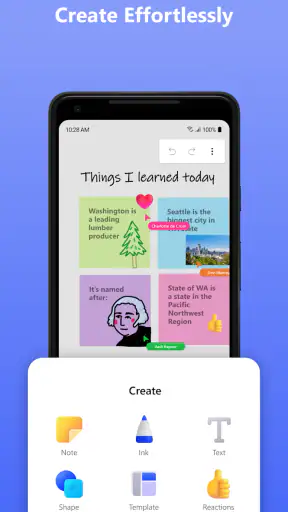 Microsoft Whiteboard screenshot