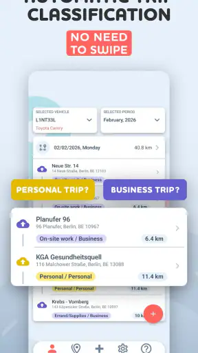 Mileage Tracker by MileageWise screenshot