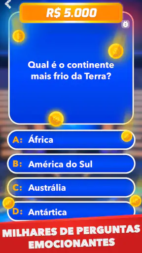 Milionário - Quiz Brasileiro screenshot
