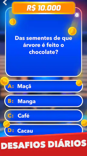 Milionário - Quiz Brasileiro screenshot