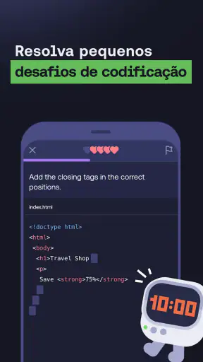 Mimo: Lógica de programação screenshot