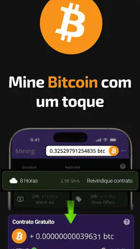Minerador Bitcoin na Nuvem screenshot