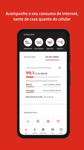 Minha Claro Móvel screenshot