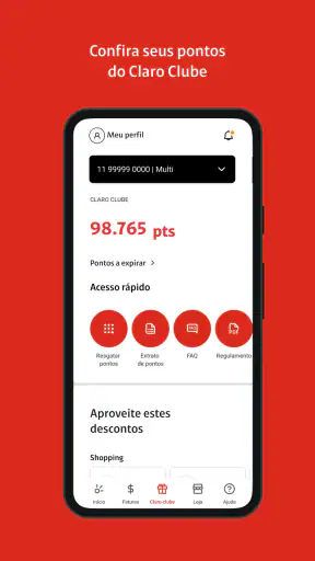 Minha Claro Móvel screenshot