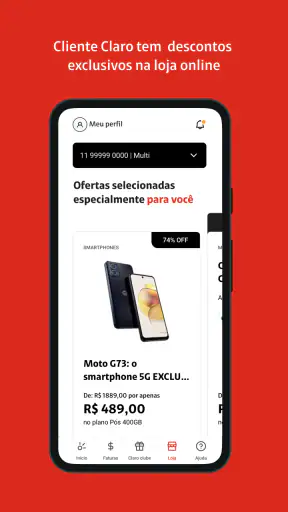 Minha Claro Móvel screenshot