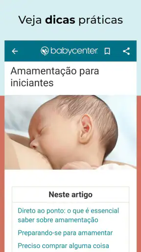 Minha gravidez e meu bebê hoje screenshot