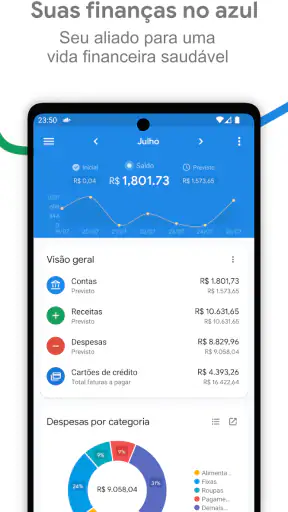 Minhas Finanças: Controle e IA screenshot