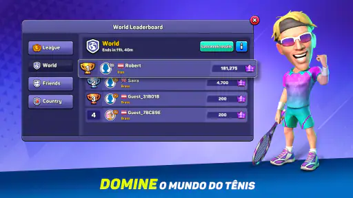 Mini Tennis screenshot