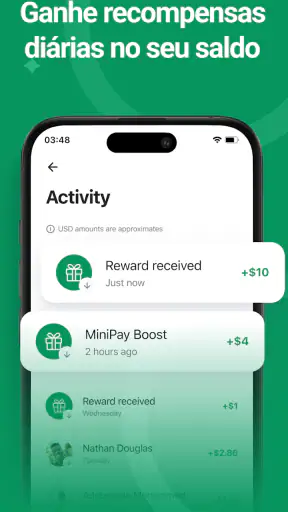 MiniPay - Enviar Internacional screenshot