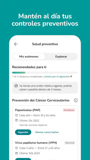 MiRedSalud screenshot