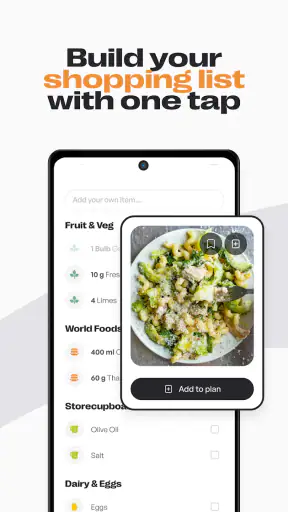 Mob: Meal Planner and Recipes screenshot