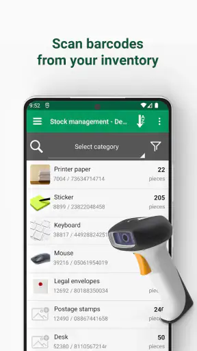 Mobile Inventory: Contagem screenshot