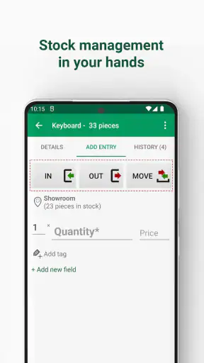 Mobile Inventory: Contagem screenshot