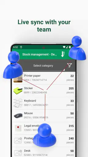 Mobile Inventory: Contagem screenshot