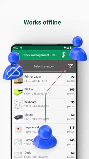 Mobile Inventory: Contagem screenshot