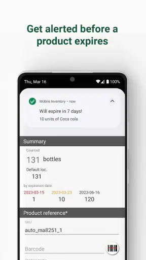 Mobile Inventory: Contagem screenshot