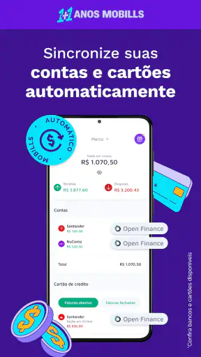 Mobills: Finanças Pessoais screenshot