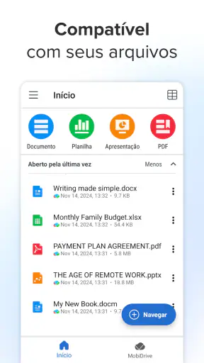 MobiOffice: Word, Sheets, PDF screenshot
