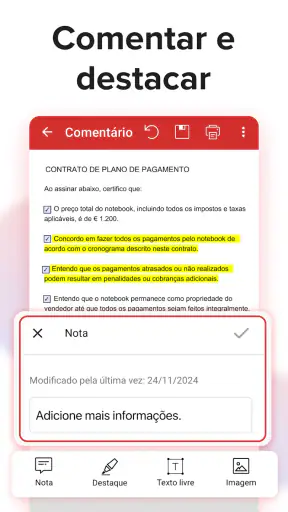MobiPDF: Editor/Digitalizador screenshot