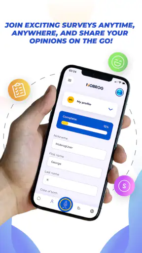 MOBROG Pesquisas App screenshot