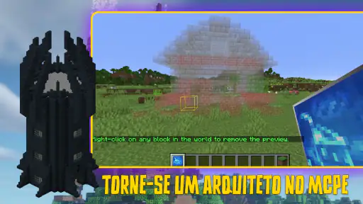 Mod de edifícios no Minecraft screenshot