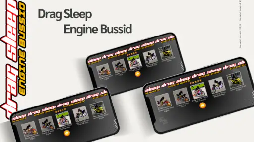 Mod Drag Sleep Engine Bussid screenshot
