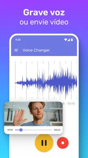 Modificador de voz de vídeo screenshot