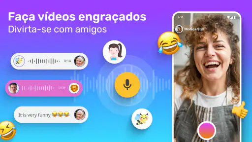 Modificador de voz de vídeo screenshot
