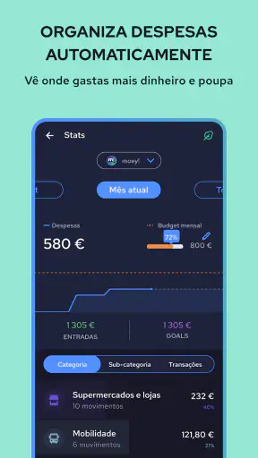 Moey - conta 100% digital screenshot